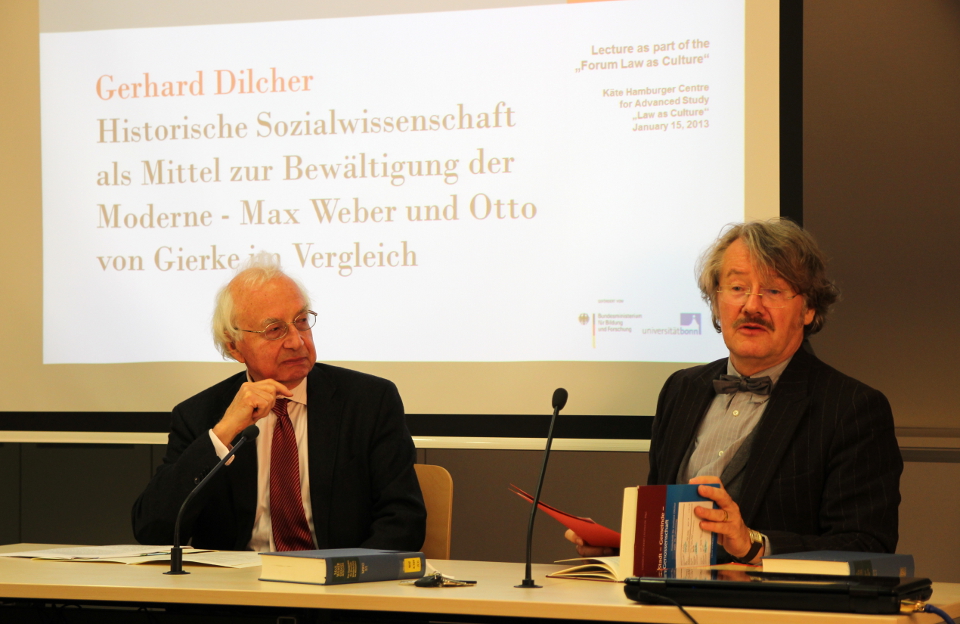 Gerhard Dilcher - Historische Sozialwissenschaft als Mittel zur
